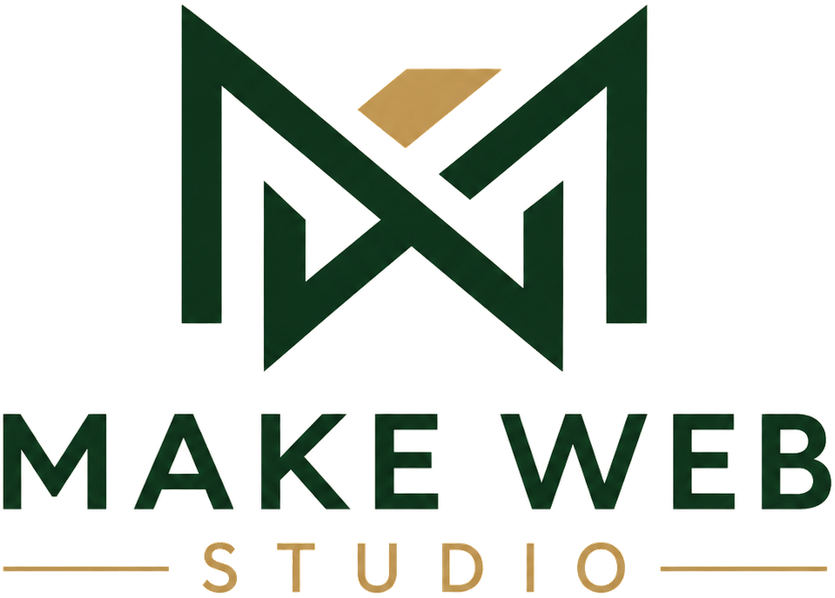 Make Web Studio stacked logo